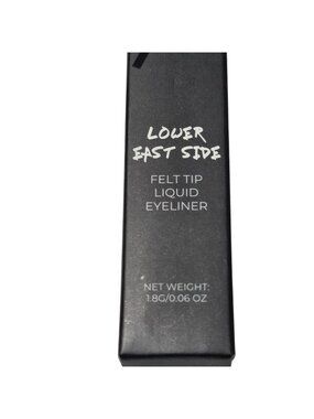 Lower East Side Felt Tip Liquid Eyeliner Black Matte Waterproof Long Wear 1.8g